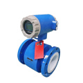 Flange PTFE Fire Pump Water Magnetic Flow Meter